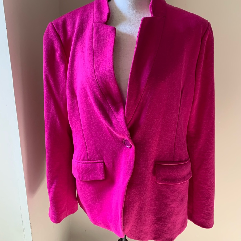 Pink blazer